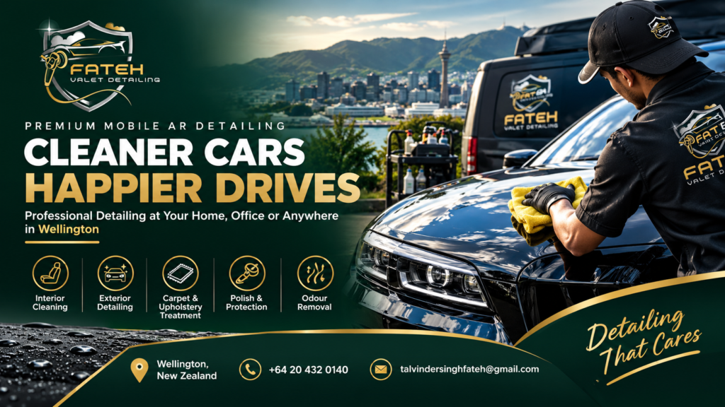 Mobile Car Detailing in Wellington: What is Included in Each Package?